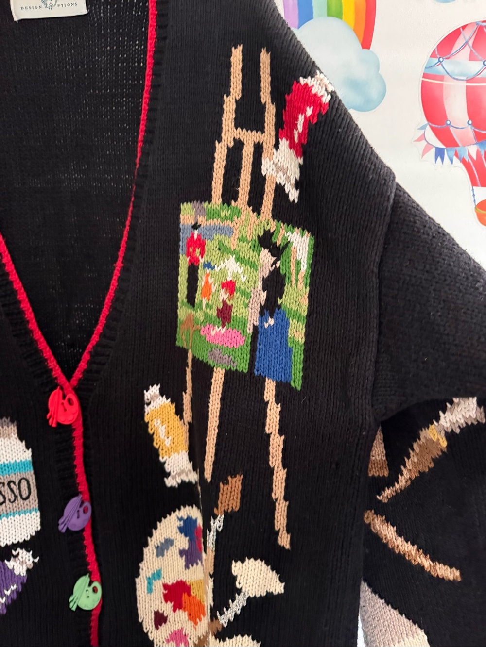 Vintage design options art cardigan π¨ π - Picture 2 of 10